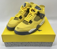 Size 11 - Nike Air Jordan 4 Retro Lightning Men’s CT8527-700 OG Yellow Thunder