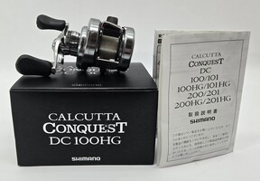 Shimano Calcutta Conquest DC 100HG Bait Cast Fishing Reel  