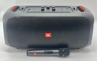 Jbl Partybox On The Go Bluetooth True Wireless Party Speaker W/ Microphone