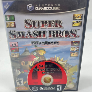 Super Smash Bros Melee (Nintendo, Gamecube) - No Manual