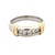 Gents 14K Two-Tone Gold 1/3CTW 5-Diamond Band SZ:8