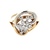 Ladies 14K Yellow Gold .42CTW Diamond Cocktail Ring SZ:9