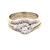 Ladies 10K White Gold .40CTW Diamond Three-Piece Bridal Set SZ:8