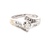 Ladies 14K White Gold 1/4CTW Keepsake Diamond Engagement Ring