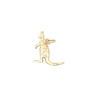 10K Yellow Gold Kangaroo Charm