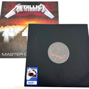 Metallica - Master of Puppets Vinyl Record Limited Edition CIB