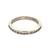 14K White Gold 14 Diamond 1/3CTW Band SZ:7.5