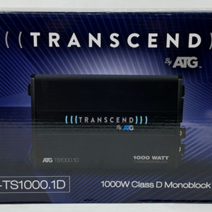 ATG-TS1000.1D Transcend Series 1000w Class D Mono Amp