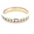 Diamond Gold Band Ring 0.60ctw 14k Yellow Gold 3.5g