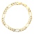8.25" Figaro Gold Bracelet 14k Yellow Gold 15.8g