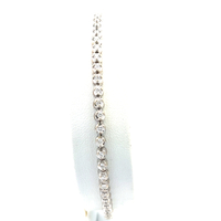 Diamond Tennis Bracelet 14K White Gold 1.08CTW 8.7g 