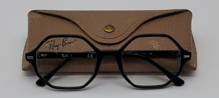 Ray Ban BRITT OPTICS Eyeglasses with Black Frame 52-20 Eyeglasses- RB5472