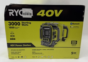 Ryobi RYI1802BT 40-V 1800-W Portable Power Station Battery Inverter (Tool Only)