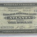 1918 Federal Reserve Bank of Atlanta Georgia $1 Bill Blue Seal