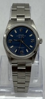 Rolex Air-King Oyster Perpetual 14000 Blue 34mm Watch