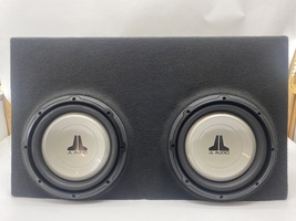 JL Audio Dual 10" Subwoofers 10W1V2-8
