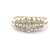 Double Diamond Band 10k Gold