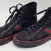 Gucci Tennis 1977 Black GG Logo High Top Shoes Sneakers Off The Grid Size 9+