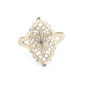 Fashion Ring 10k Yellow Gold 2.3g