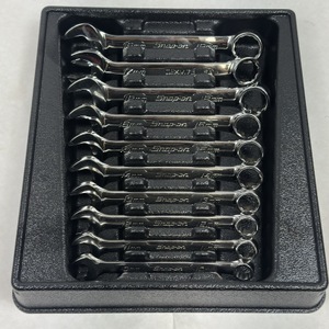 Snap-On OEXSM710B 10-Pc Combination Wrench Set Metric
