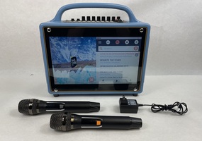 Mjunsoundigi Karaoke Machines with Lyrics Display Screen
