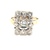 14K Two-Tone Gold 1/2CTW Diamond Cocktail Ring SZ:6