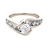 14k White Gold 1-1/2CTW Diamond Engagement Ring SZ6