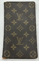 Louis Vuitton Monogram Checkbook Cardholder Wallet 1986