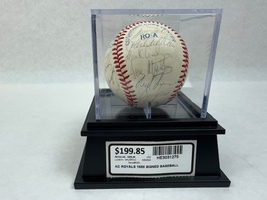 Kansas City Royals 1984 Team Signed Baseball