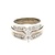 Ladies 14K White Gold 3/4CTW Marquis & Princess Diamond Bridal Set SZ:5.5