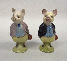 Beatrix Potter’s Pigling Bland Porcelain Figurine Set of 2