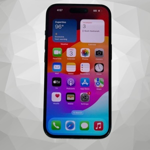 Apple iPhone 15 Black 128GB Locked to T-Mobile