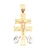 14k Yellow Gold Crucifix Pendant 5.3g