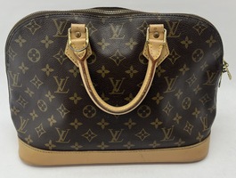 Louis Vuitton Monogram Alma PM Handbag Painted Handles/Trim