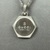 24" Gucci Hexagon Pendant With 24 in. Chain
