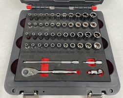 Icon 1/4" Drive SAE and Metric Modular General Service 48 Piece Socket Set 