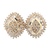 Diamond Earrings 2.64ctw 14K Yellow Gold 16.8g 