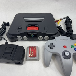Nintendo 64 NUS-001 Console W/Expansion Pack, Controller, Memory Card