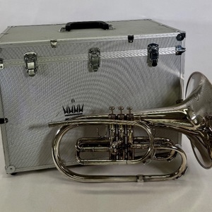 King 1121 Marching Mellophone (Silver)