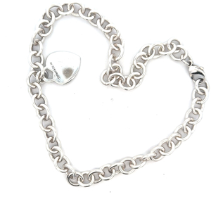 Tiffany & Co Heart Tag Necklace 15"