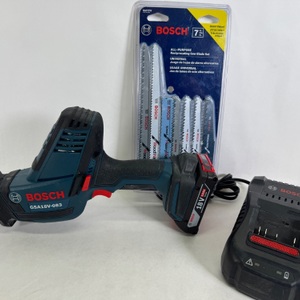 Bosch Compact Reciprocating Saw W/Battery/Charger GSA18V-083