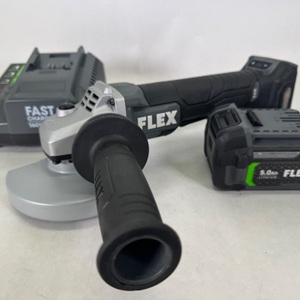 FLEX FX3171A 5 in. 24V Cordless Paddle Grinder With Battery & Charger