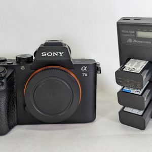 Sony Alpha 7 II 24.3MP Mirrorless Camera Body Kit
