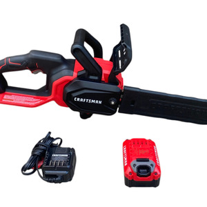 CRAFTSMAN CMCCS630P1 V20 Max 12-in 5Ah Chainsaw w/Battery + Charger 