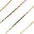 14K Yellow Gold 22 in. Serpentine Chain