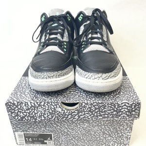 Nike Air Jordan 3 Retro Green Glow Size 14 