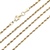 10K Yellow Gold  18 in. 1.8mm Diamond Cut Rope Chain 4.1g