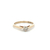 Ladies 14K Yellow Gold 1/5CTW Diamond Solitaire Engagement Ring SZ:7