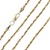 14K Yellow Gold  22 in. 2.1mm Rope Chain 5.7g
