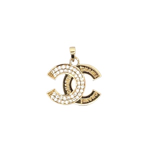 18K Yellow Gold Fashion Pendant
